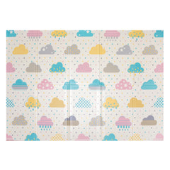 Covoras de joaca termic, 150 x 200 x 1 cm, pliabil, doua fete, protectie impotriva loviturilor