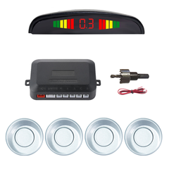 Set 4 senzori de parcare display LED (gri D02)