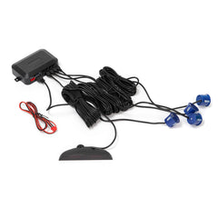 Set 4 senzori de parcare display LED (albastru D21)