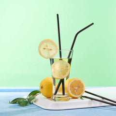 Paie metalice reutilizabile pahar