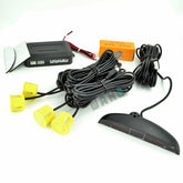 Set 4 senzori de parcare display LED, galben