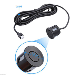 Set 4 senzori de parcare display LED, negru D52