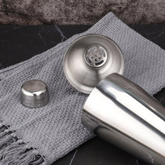 Set Cocktail Shaker Kit pentru barmani 750ml, Suport din bambus, 13 piese - Daro Online