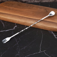 Set Cocktail Shaker Kit pentru barmani 550ml, Suport din metal, 12 piese - Daro Online