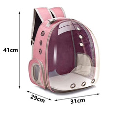 Rucsac transport animale de companie, 41 x 31 x 29 cm, roz