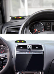 Senzori Parcare cu display LED, 4 senzori Gri Argintiu D04 - Daro Online