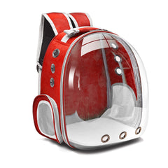 Rucsac transport animale de companie, 41 x31 x 29 cm, rosu