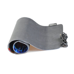 Mouse pad gaming cu iluminare led RGB rulat