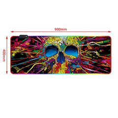 Mouse pad gaming cu iluminare led RGB dimensiuni
