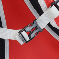 Rucsac transport animale de companie cu hublou, 42 x 31 x 29 cm, rosu