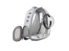 Rucsac transport animale de companie cu hublou, gri