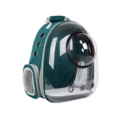 Rucsac de transport animale cu hublou, verde