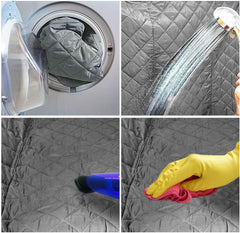 Husa bancheta pentru animale, 143 x 152 cm, gri