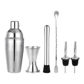 Set Cocktail Shaker Kit pentru barmani 550ml, 6 piese - Daro Online