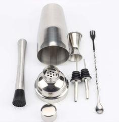 Set Cocktail Shaker Kit pentru barmani 750ml, 6 piese - Daro Online
