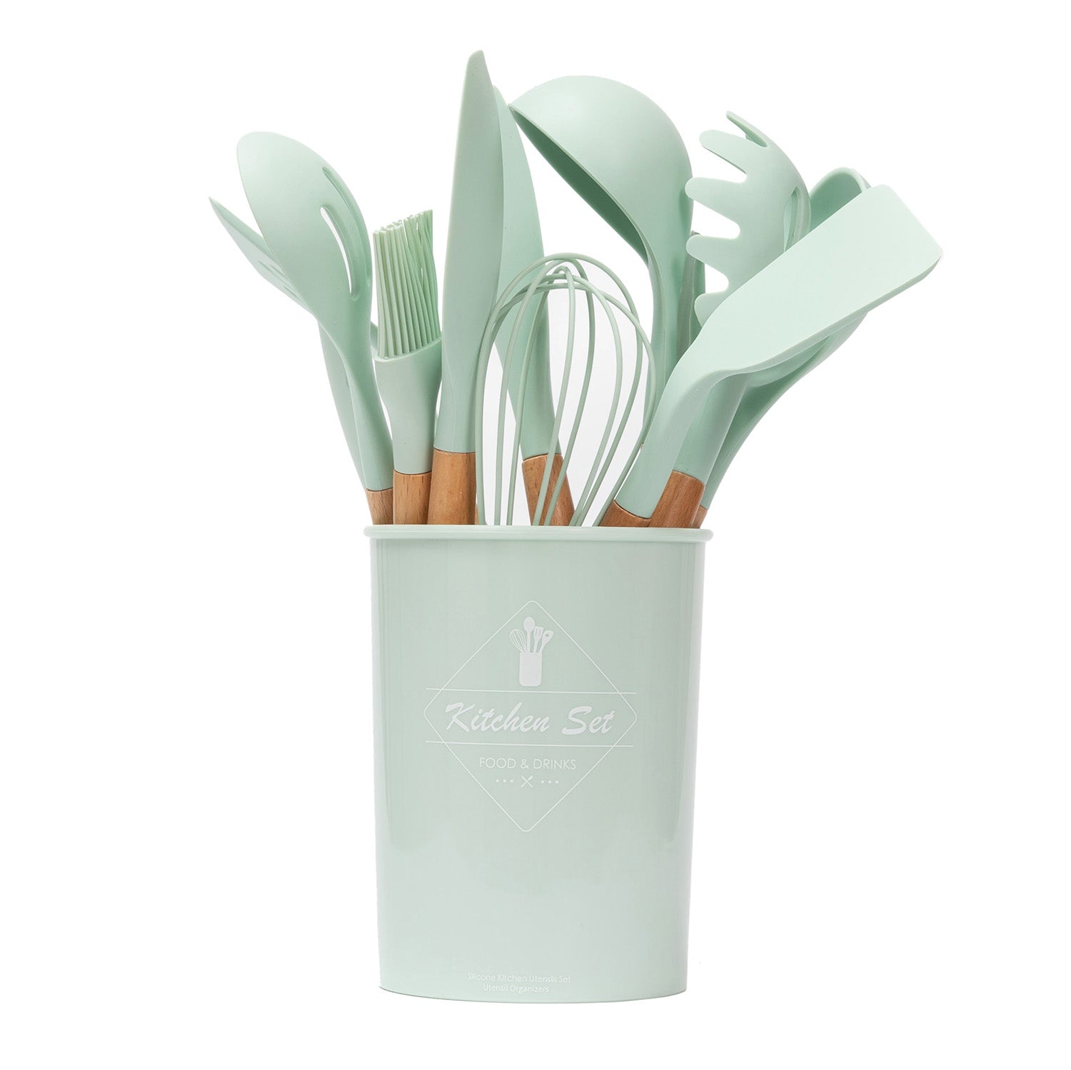 ustensile de bucatarie, verde marin