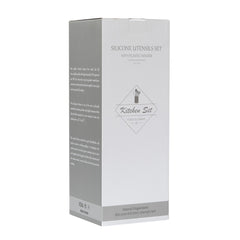 Set 11 ustensile de bucatarie din silicon, verde - Daro Online