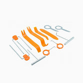 Kit pentru demontat interior auto 12 piese, portocaliu - Daro Online