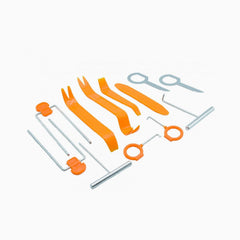 Kit pentru demontat interior auto 12 piese, portocaliu - Daro Online