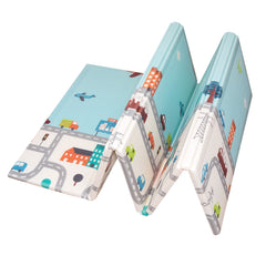 Covoras de joaca termic City, 200 x 180 x 1,5 cm, pliabil, doua fete, protectie impotriva loviturilor - Daro Online