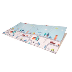 Covoras de joaca termic City, 200 x 180 x 1,5 cm, pliabil, doua fete, protectie impotriva loviturilor - Daro Online