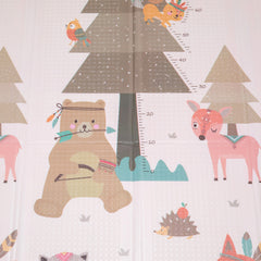 Covoras de joaca termic circ si animale, 200 x 150 x 0,9 cm, pliabil, doua fete, protectie impotriva loviturilor - Daro Online