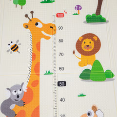 Covoras de joaca termic girafa, 200 x 150 x 0,9 cm, pliabil, doua fete, protectie impotriva loviturilor - Daro Online