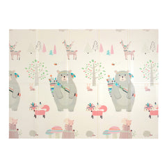 Covoras de joaca termic ursuleti si calusei, 200 x 180 x 0,9 cm, pliabil, doua fete, protectie impotriva loviturilor - Daro Online