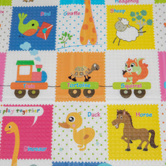 Covoras Joaca Termic Pliabil Girafa 200 x 180 cm - imagine 3