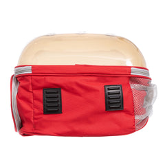 Rucsac transport animale de companie, 41 x 31 x 29 cm, rosu