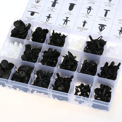 Kit demontat interior auto 4 piese, 415 clipsuri,1 surubelnita demontare clipsuri - Daro Online