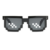Ochelari Thug Life Deal WIth It, pixelati, 6 puncte, retro