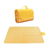 Patura de picnic, galben