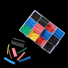 Set de 560 bucati tub termocontractabil (shrink tube) 12 marimi, contractie 2 la 1