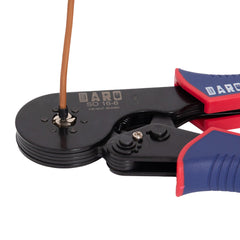 Cleste pentru sertizat pini de capat, 0.08-16mm, 6 falci, sertizare ferule cu auto-reglare, violet-rosu - Daro Online