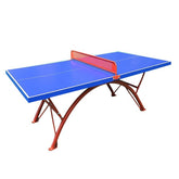 Masa de tenis, ping pong, exterior, albastra