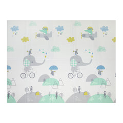 Covoras Joaca Termic Pliabil Girafa si Elicopter 200 x 180 cm - imagine 3