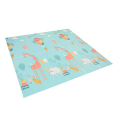 Covoras Joaca Termic Pliabil Girafa si Elicopter 200 x 180 cm - imagine 4