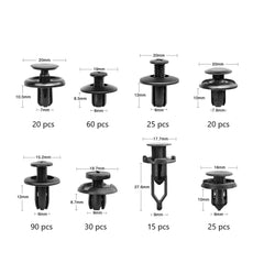 Kit demontat interior auto 4 piese, 620 clipsuri, 1 surubelnita demontare clipsuri