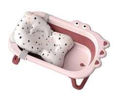Cadita bebelusi cu saltea, roz