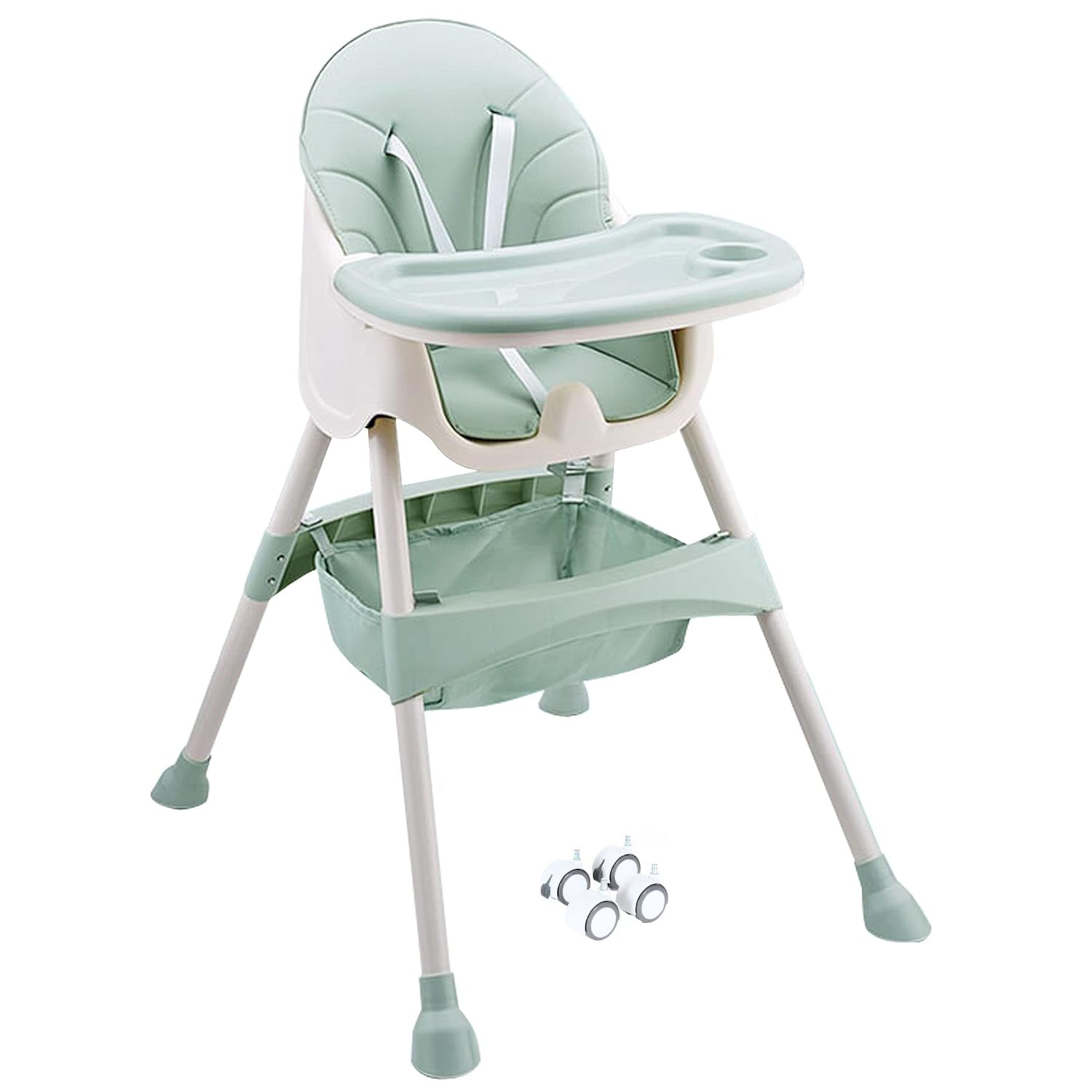 Scaun de masa bebelusi, verde