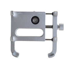 Suport telefon pentru bicicleta, motocicleta, 360°, argintiu