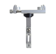 Suport telefon pentru bicicleta, motocicleta, 360°, argintiu