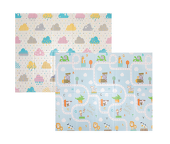 Covoras de joaca termic, 150 x 200 x 1 cm, pliabil, doua fete, protectie impotriva loviturilor