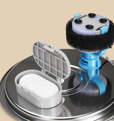 Fantana apa pisici si caini, 3.2l, otel inoxidabil, dispenser automat, cu sfera