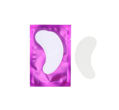 Set 50 perechi Hydrogel Eye Patch, plasturi cu gel hidratant pentru extensii gene, mov