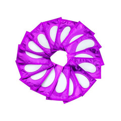 Set 50 perechi Hydrogel Eye Patch, plasturi cu gel hidratant pentru extensii gene, mov