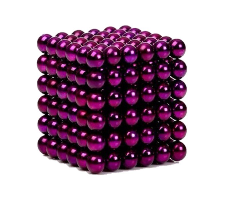 Bile Magnetice Antistres, cub violet