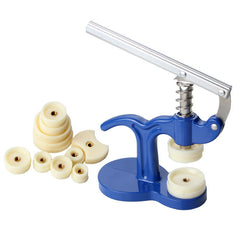 Presa capace ceasuri si sticle ceas cu 12 matrite, albastru DARO®