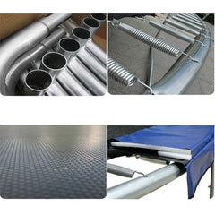 Trambulina de exterior 244cm diametru (albastra)